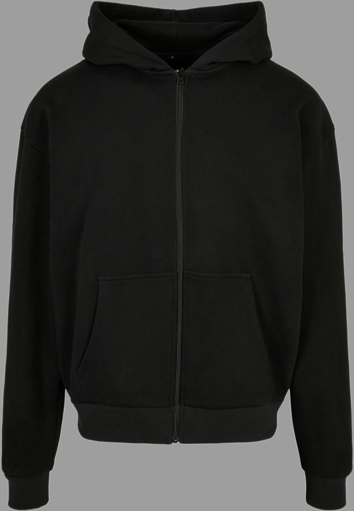 Zip hoodie black