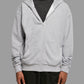 Zip hoodie grey