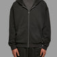 Zip hoodie black